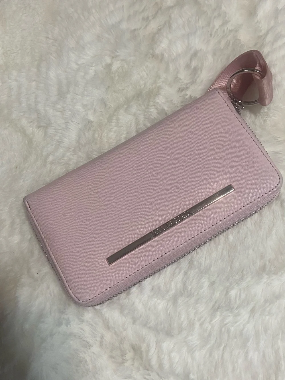 Steve Madden Pink Wristlet Clutch